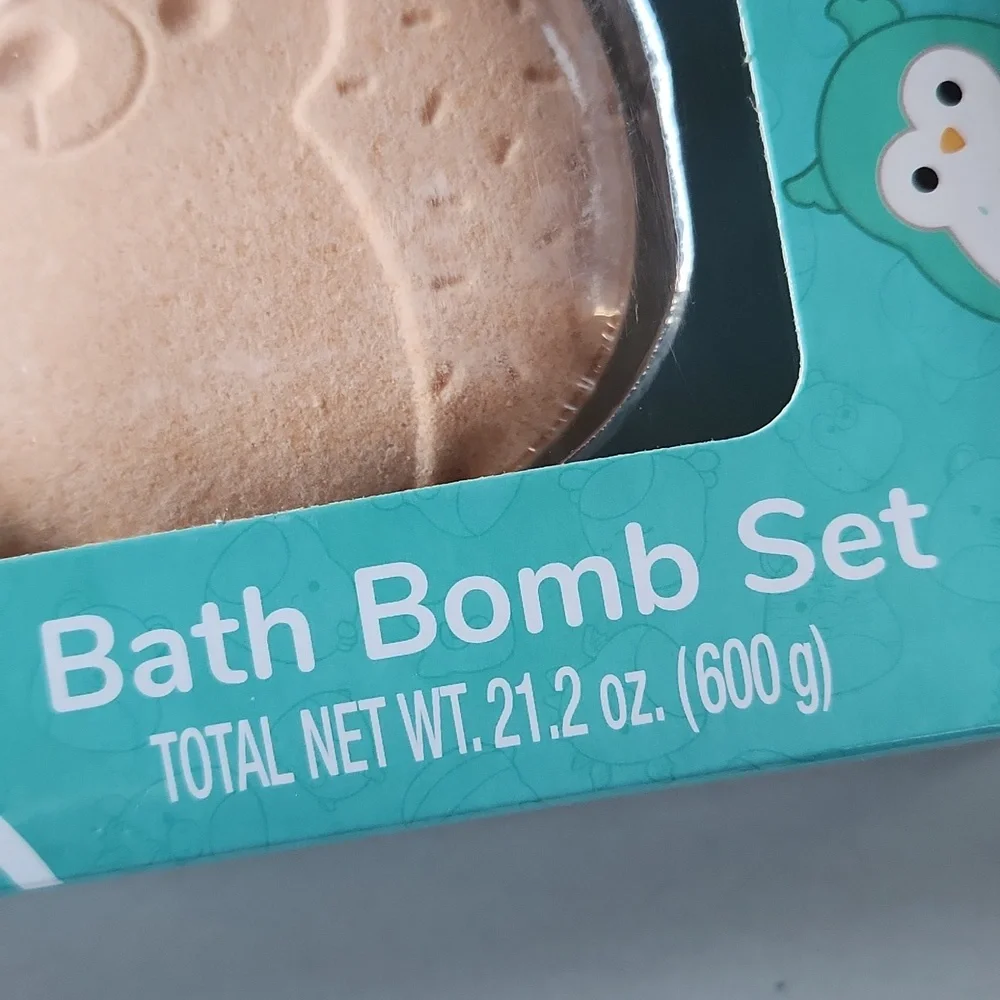 Squishmallows Bath Bomb Set NWT